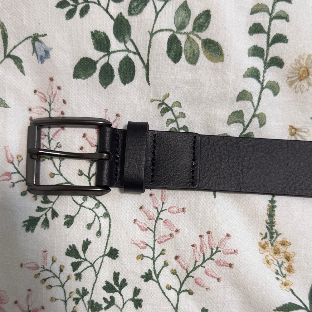 Goodfellow & Co Classic Black Leather Belt